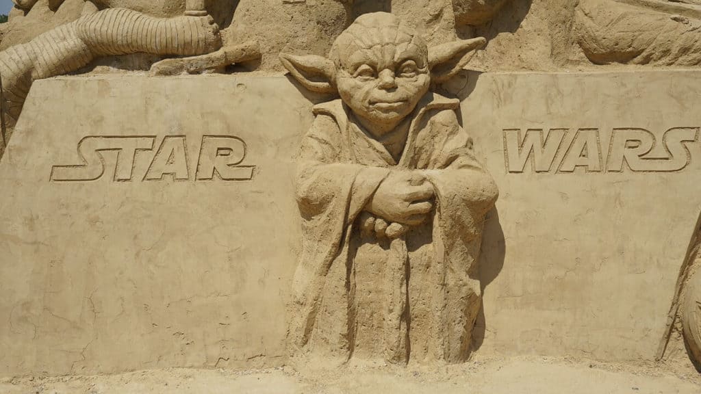 Google search konzola u 'Star Wars' modu